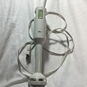 Braun Multiquick Hand Blender White MR 340 Type 4169 160W Immersion Blender